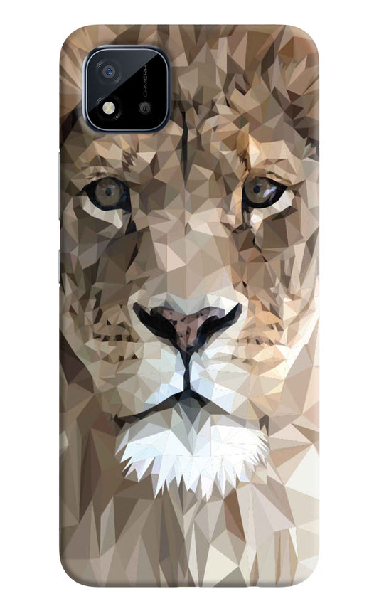 Lion Art Realme C11 2021 Back Cover