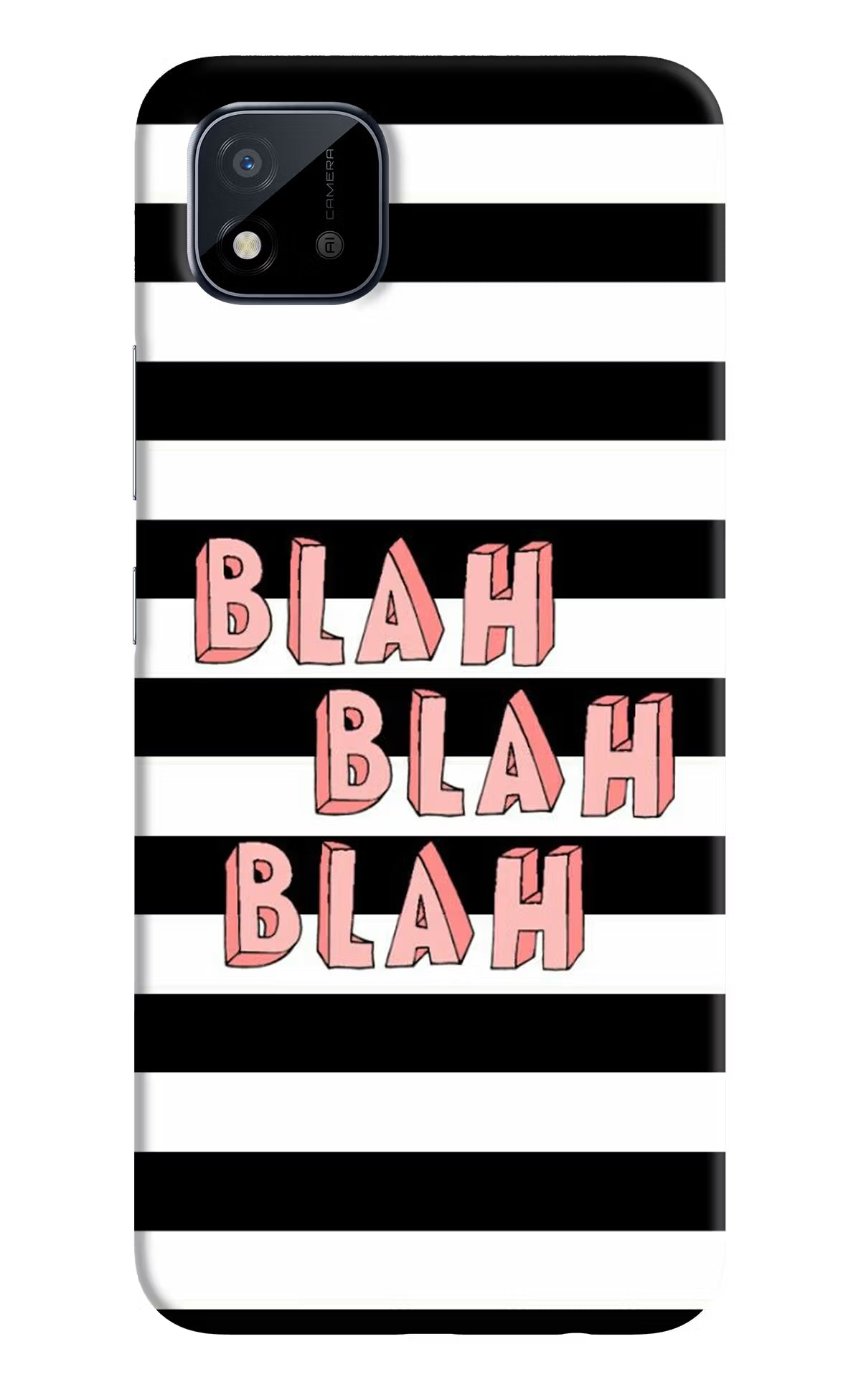 Blah Blah Blah Realme C11 2021 Back Cover