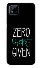 Zero Fucks Given Realme C11 2021 Back Cover