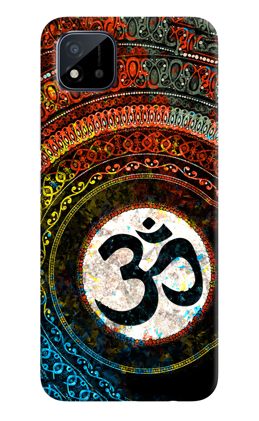 Om Cultural Realme C11 2021 Back Cover, Hard case