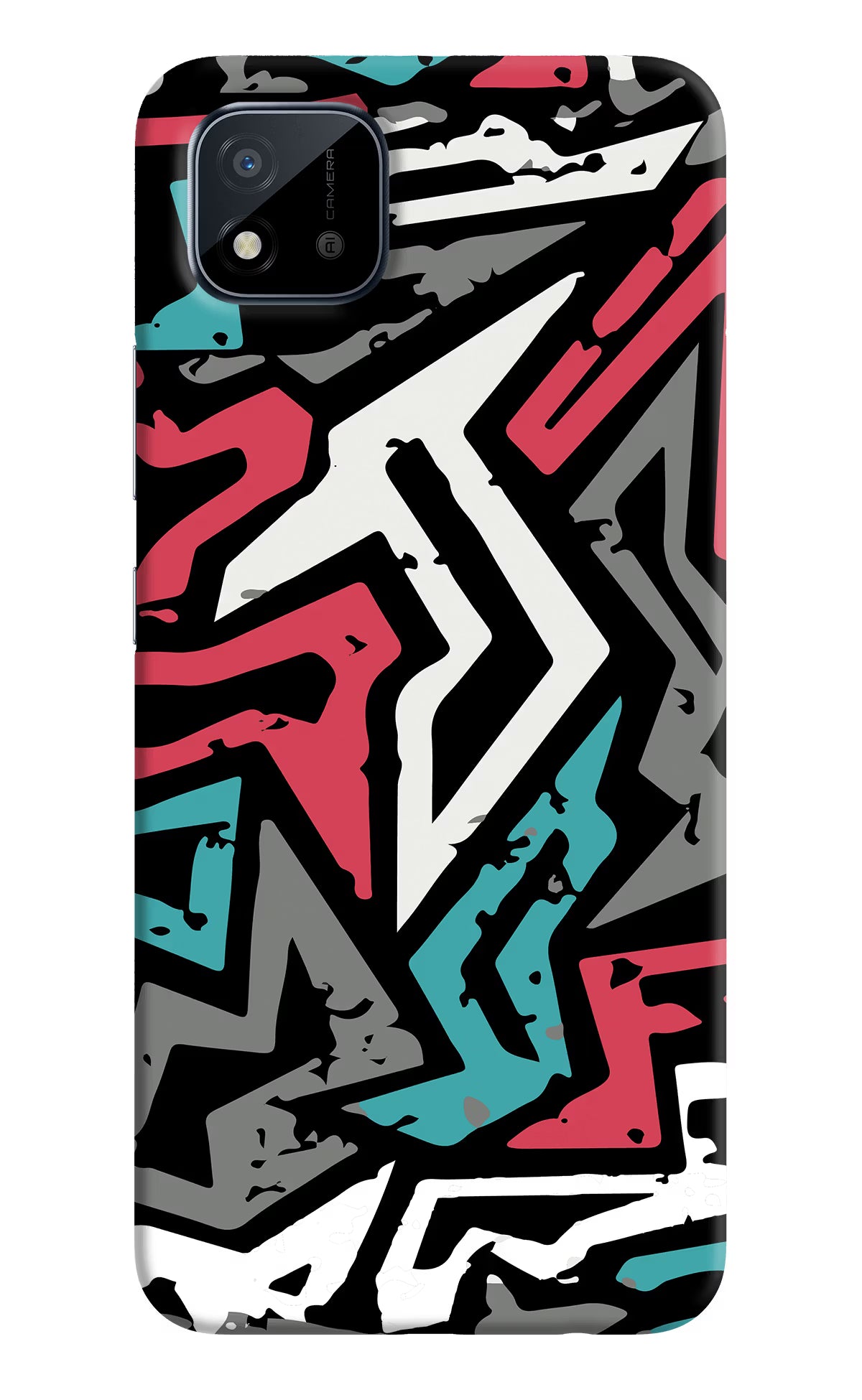 Geometric Graffiti Realme C11 2021 Back Cover