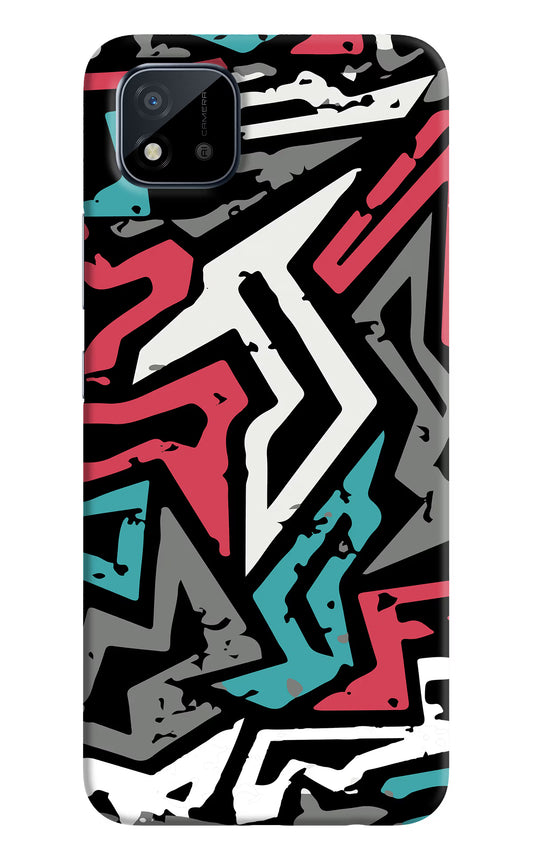 Geometric Graffiti Realme C11 2021 Back Cover