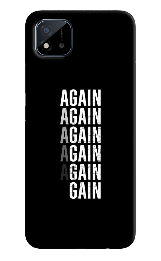 Again Again Gain Realme C11 2021 Back Cover
