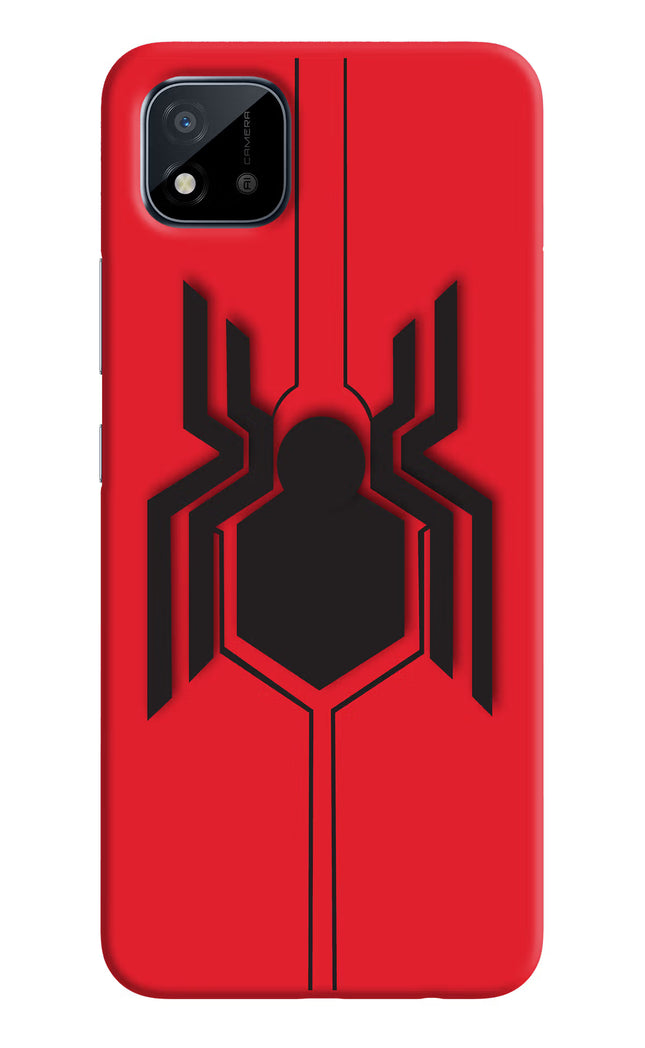 Spider Realme C11 2021 Hard Case Back Cover by Casekaro