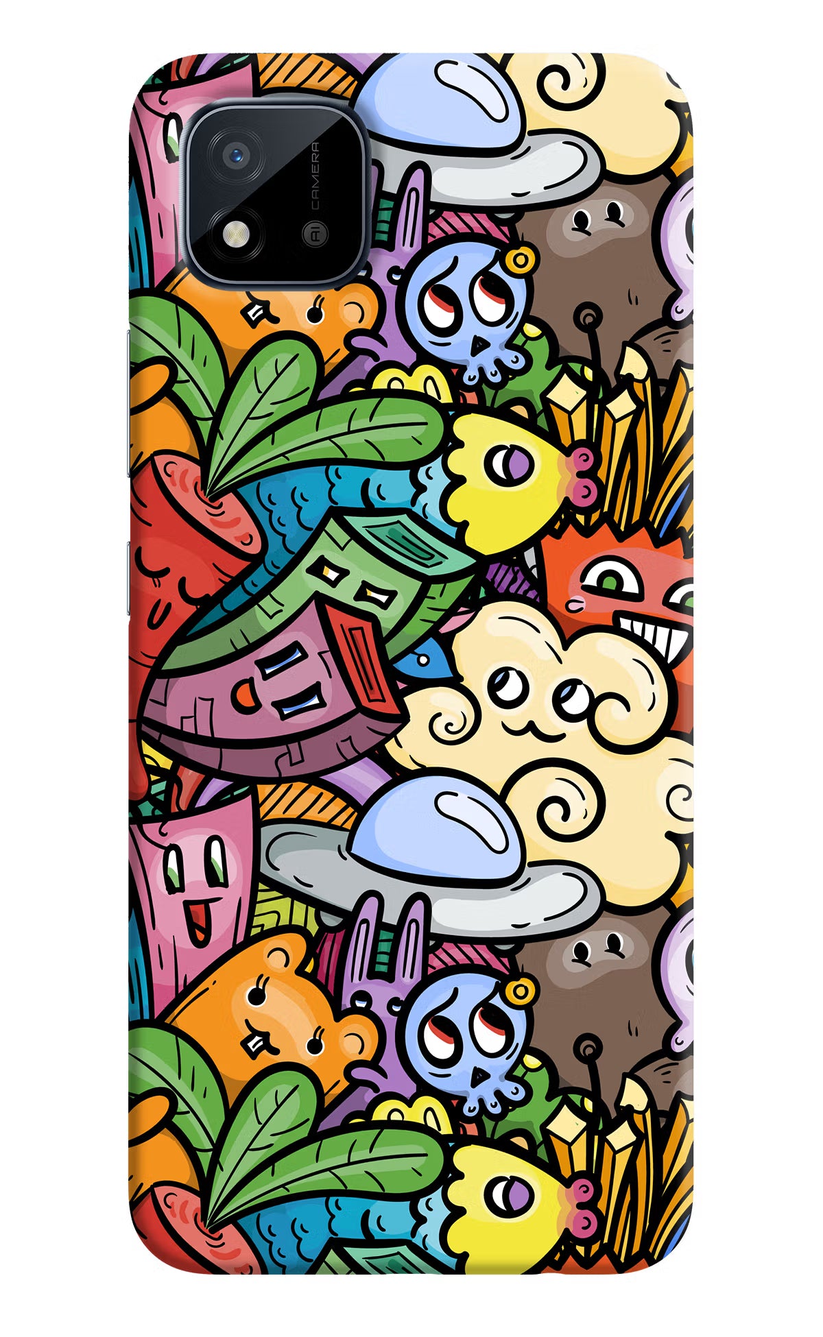 Veggie Doodle Realme C11 2021 Back Cover