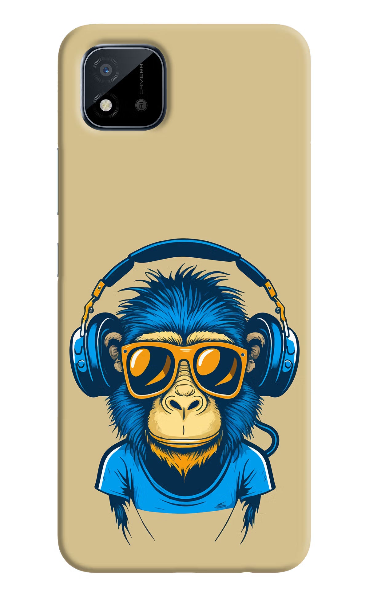 Monkey Headphone Realme C11 2021 Back Cover