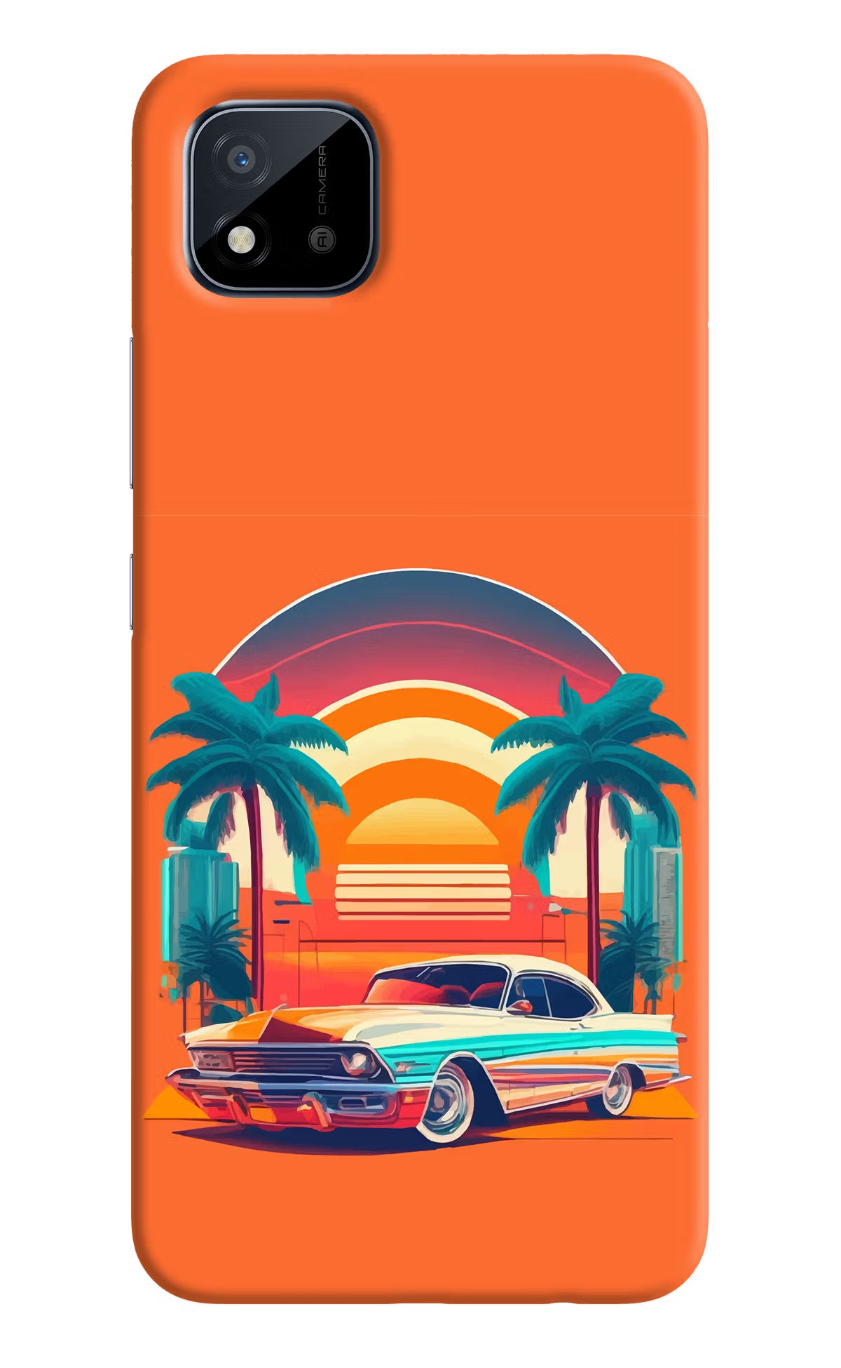 Palm Drive 80s Realme C11 2021 Back Cover