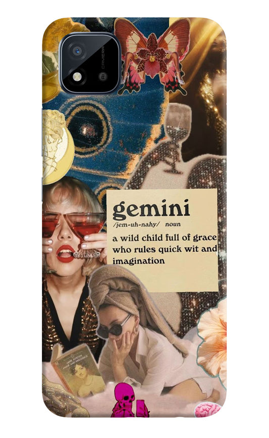 Gemini Zodiac Realme C11 2021 Back Cover