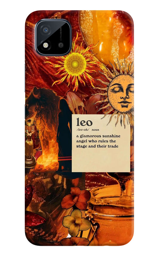 Leo Zodiac Realme C11 2021 Back Cover