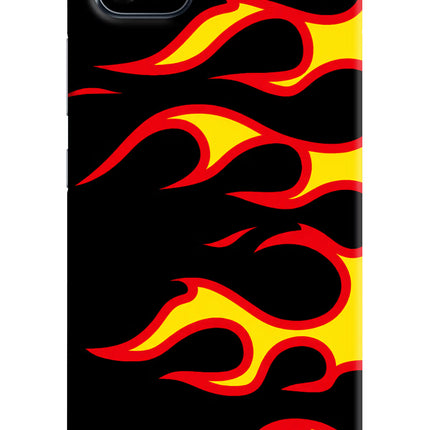Side Sweep Flames Realme C11 2021 Back Cover