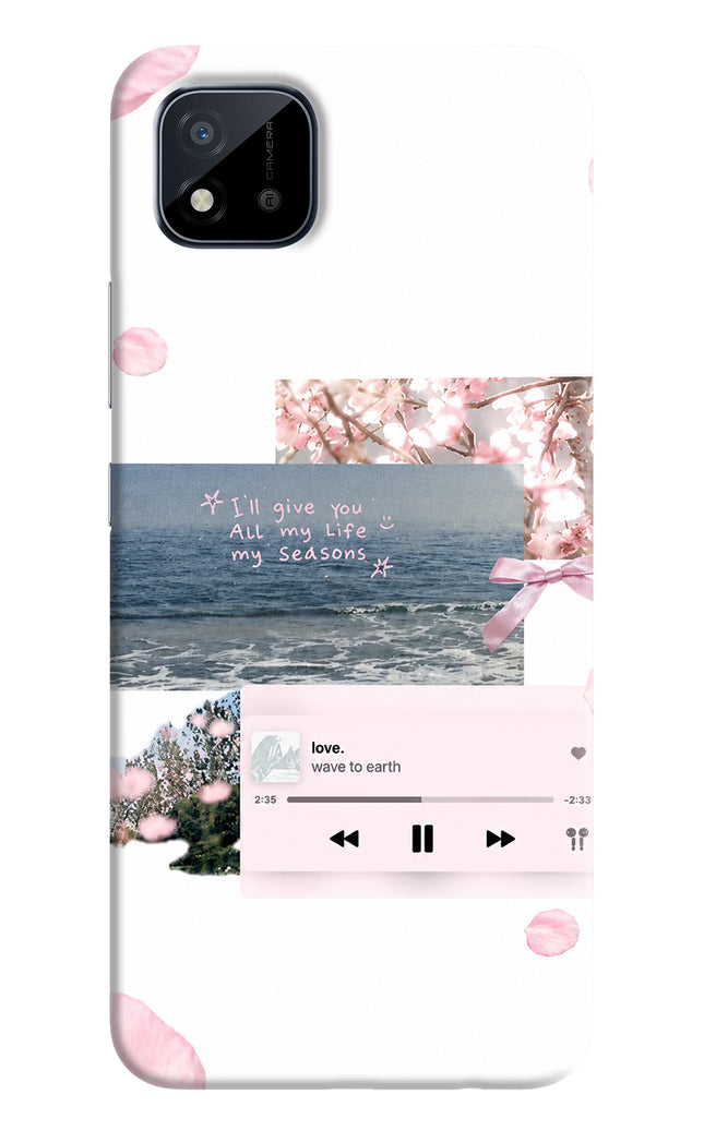 Wave to earth Realme C11 2021 Back Cover