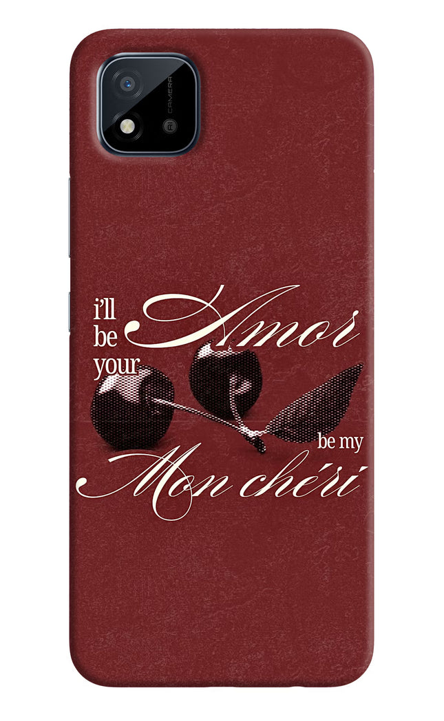 Velvet Cherry Realme C11 2021 Back Cover