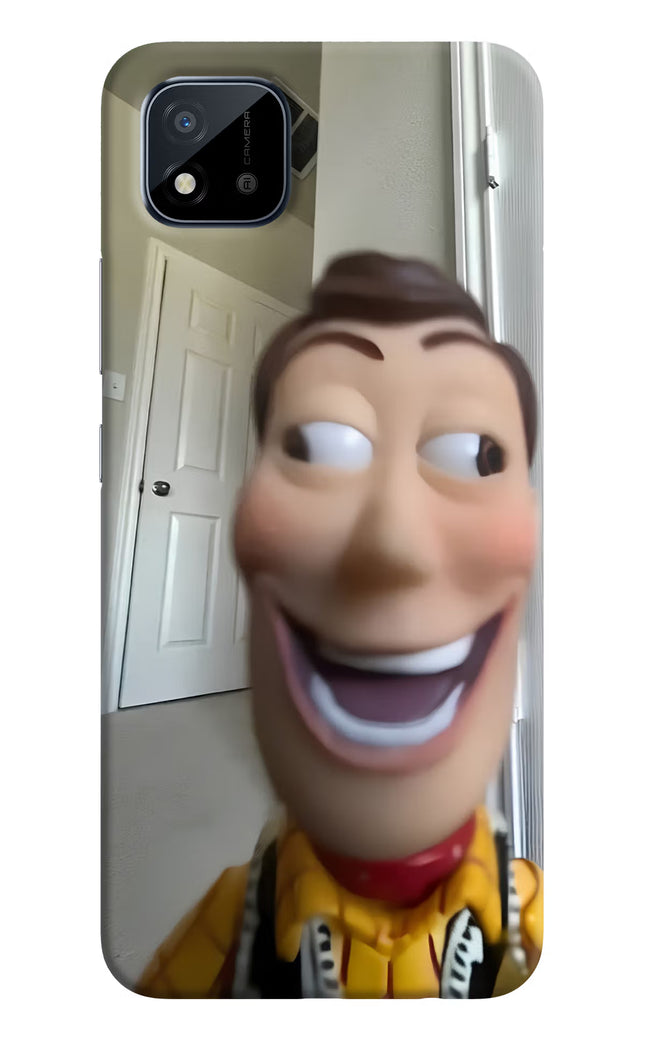 Side Eye Woody Realme C11 2021 Hard Case Back Cover by Casekaro