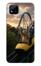 Rollercoaster Dog Realme C11 2021 Hard Case Back Cover by Casekaro