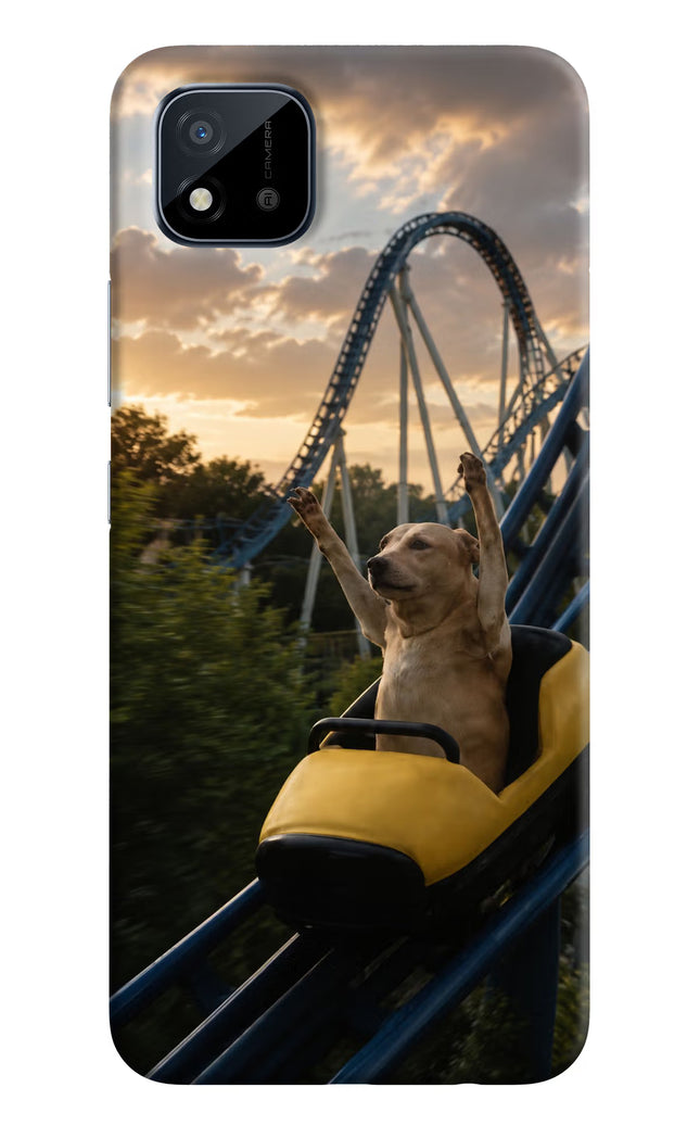 Rollercoaster Dog Realme C11 2021 Hard Case Back Cover by Casekaro