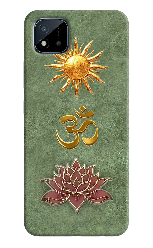 Om & Lotus Realme C11 2021 Back Cover