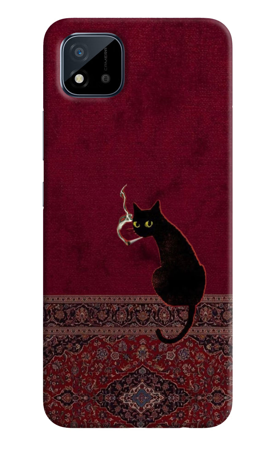 Midnight Cat Realme C11 2021 Back Cover, Hard case