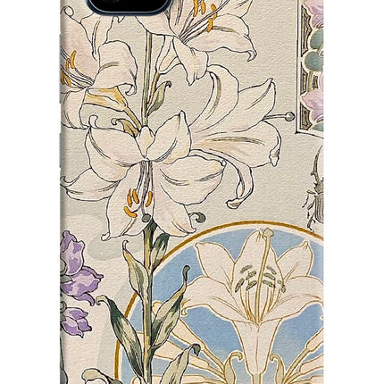 White Lily Realme C11 2021 Hard Case Back Cover by Casekaro