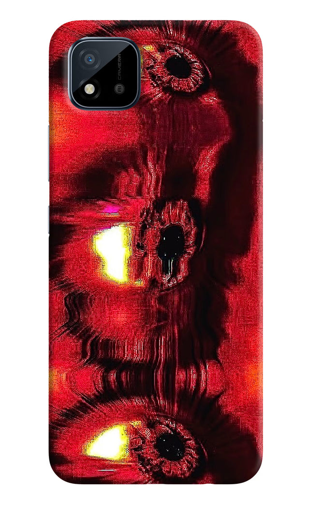 Fire Eye Realme C11 2021 Hard Case Back Cover by Casekaro