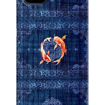 Koi Blue Realme C11 2021 Hard Case Back Cover by Casekaro