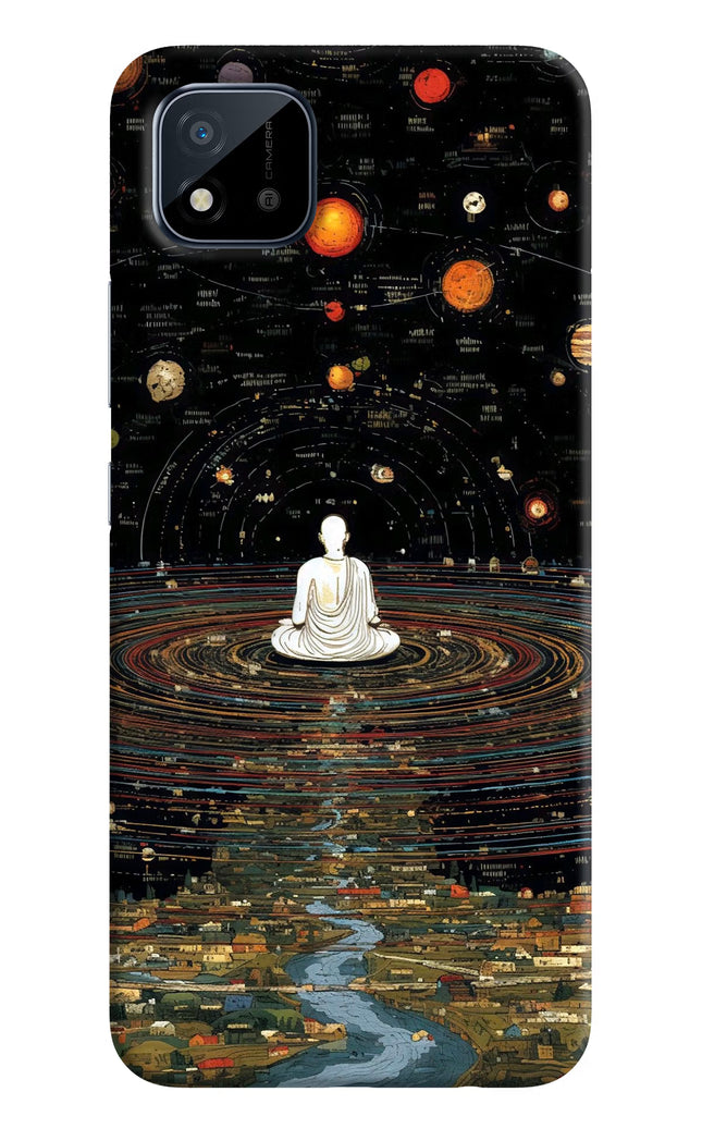 Space Monk Realme C11 2021 Hard Case Back Cover by Casekaro