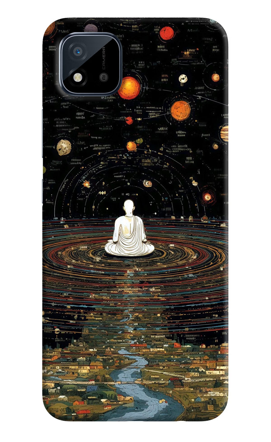 Space Monk Realme C11 2021 Back Cover, Hard case