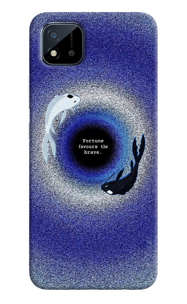 Dark Koi Realme C11 2021 Hard Case Back Cover by Casekaro