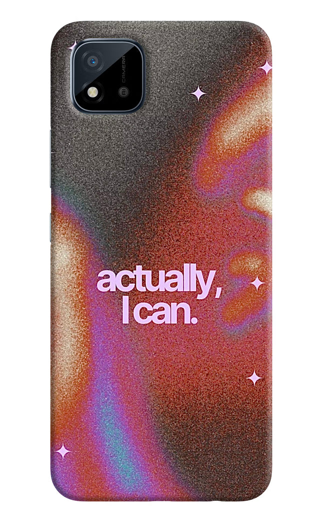 Pink Aura Realme C11 2021 Hard Case Back Cover by Casekaro