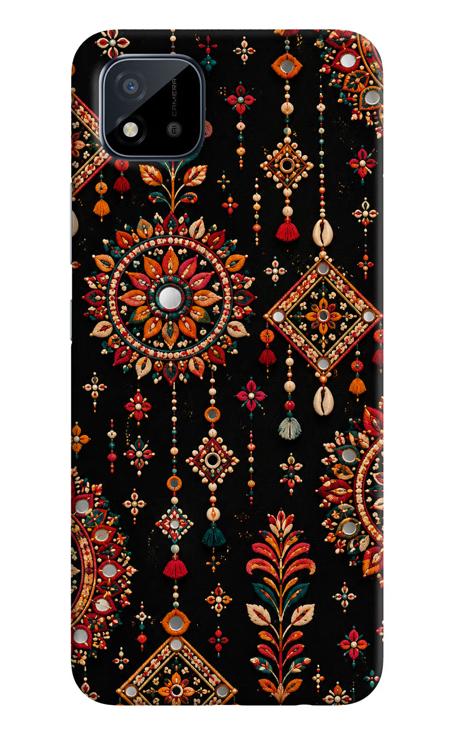 Boho Noir Realme C11 2021 Back Cover, Hard case