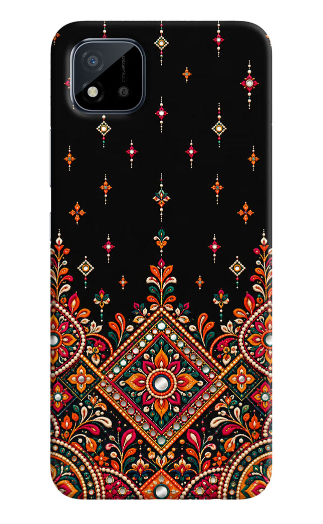 Noir Mehfil Realme C11 2021 Hard Case Back Cover by Casekaro