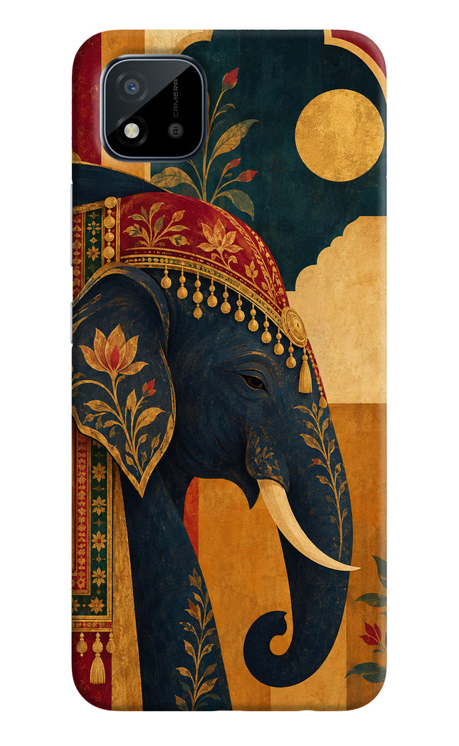 Royal Elephant Realme C11 2021 Hard Case Back Cover by Casekaro