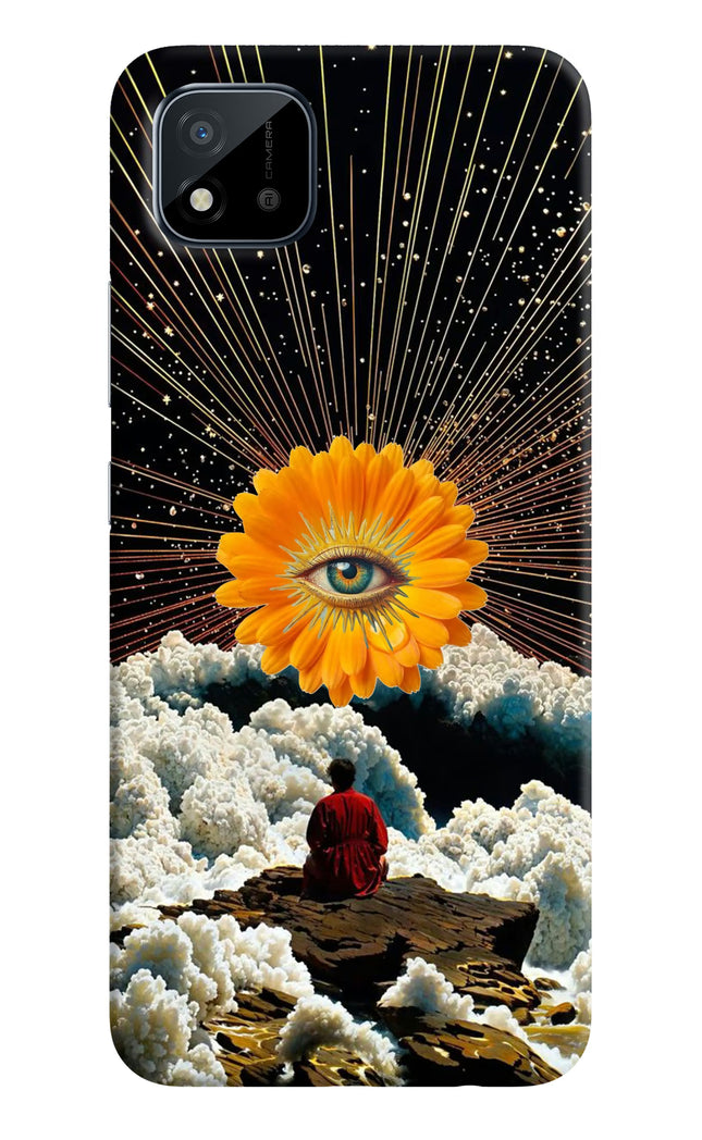 Cosmic Flower Realme C11 2021 Hard Case Back Cover by Casekaro