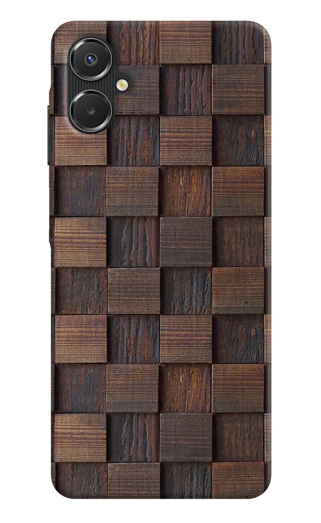 Wooden Cube Design Samsung A06 5G Back Cover
