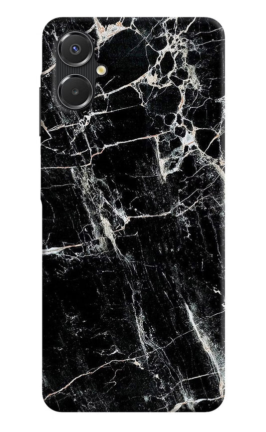 Black Marble Texture Samsung A06 5G Back Cover