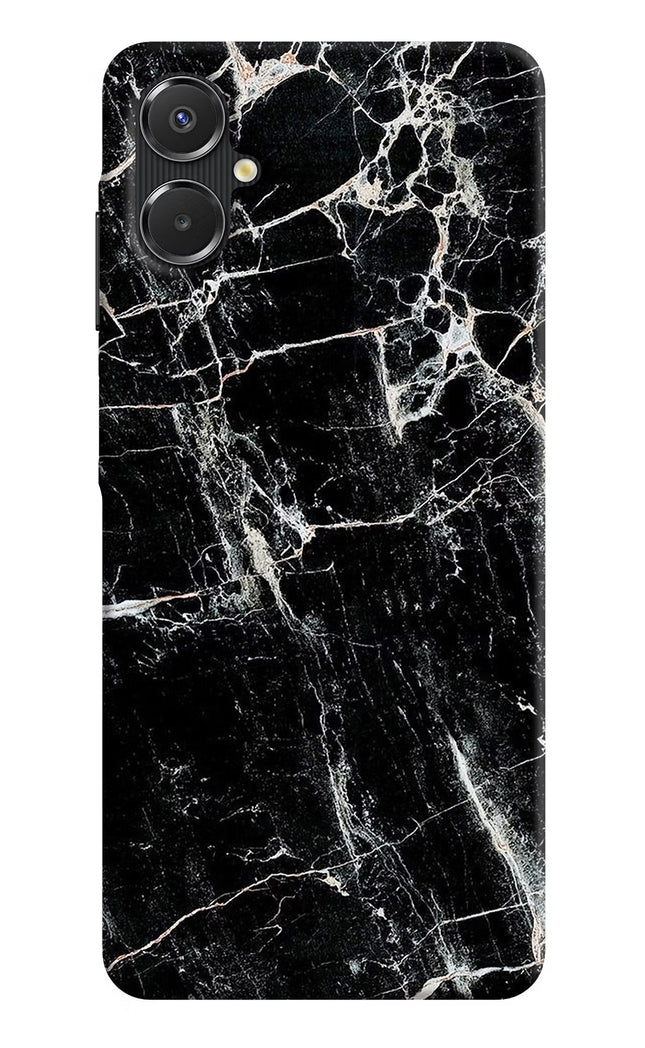 Black Marble Texture Samsung A06 5G Back Cover