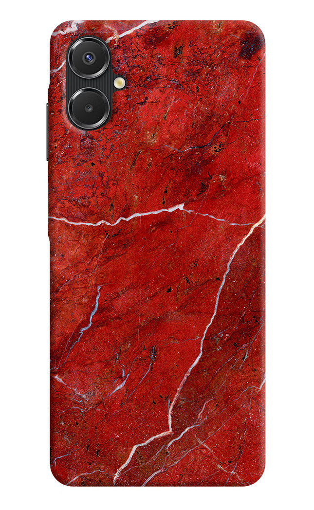 Red Marble Design Samsung A06 5G Back Cover