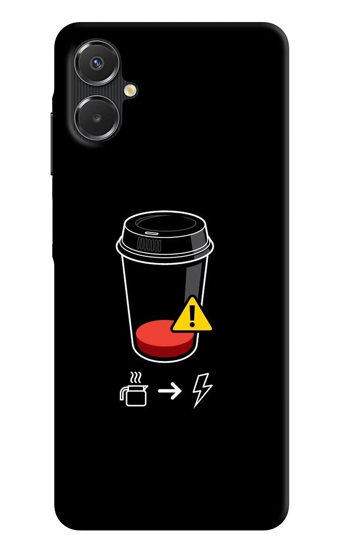 Coffee Samsung A06 5G Back Cover