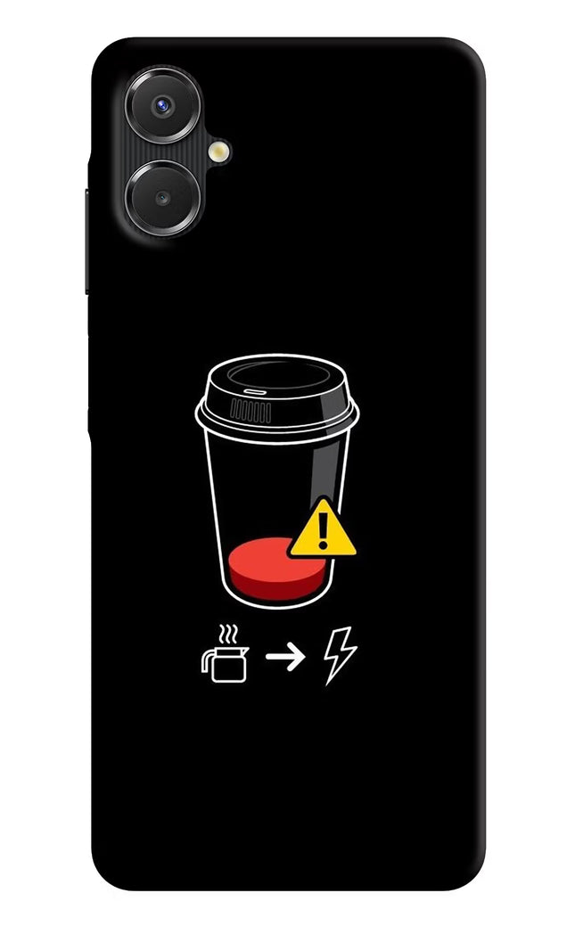 Coffee Samsung A06 5G Back Cover