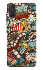 Cinema Abstract Samsung A06 5G Back Cover