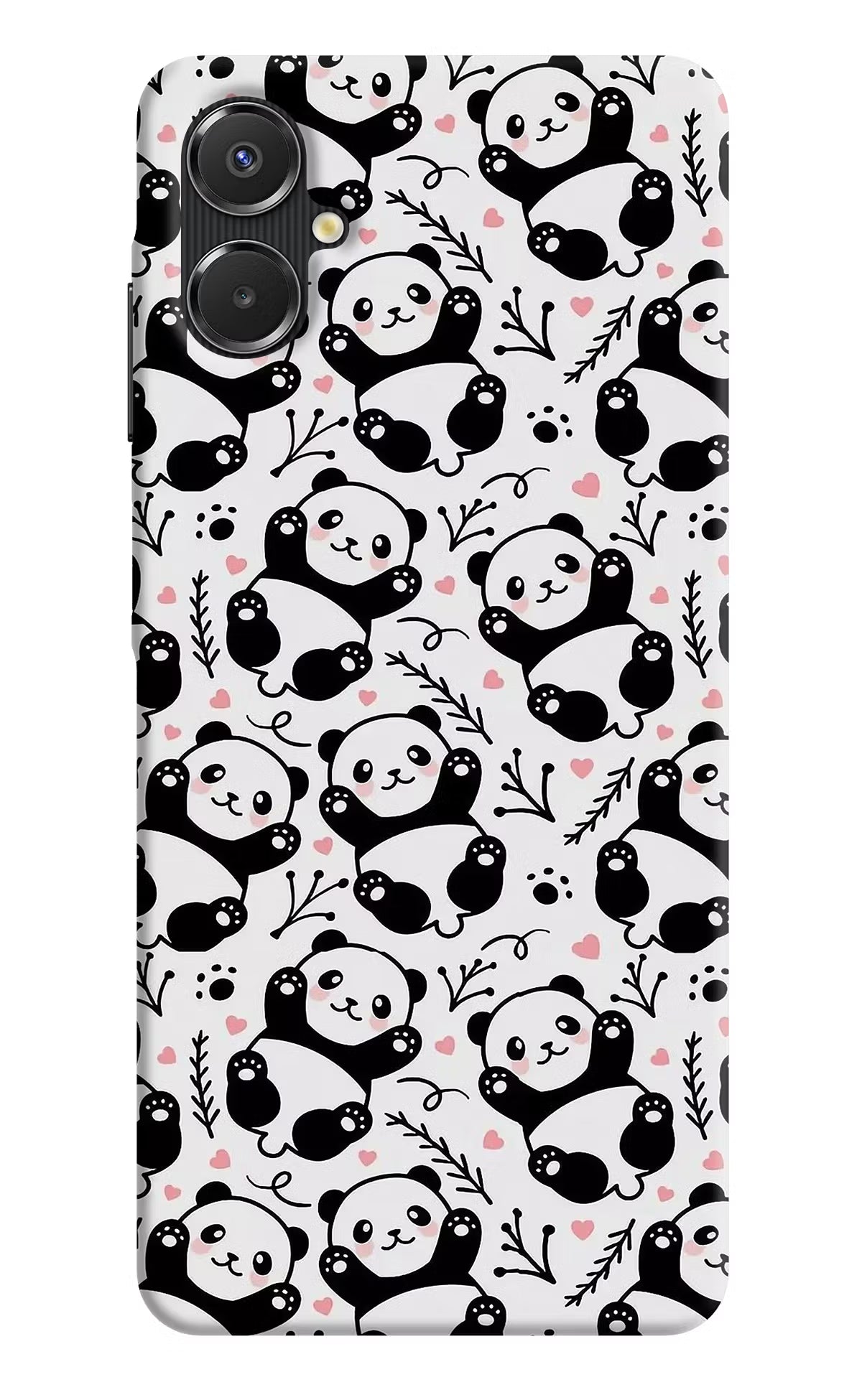 Cute Panda Samsung A06 5G Back Cover