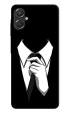 Black Tie Samsung A06 5G Back Cover