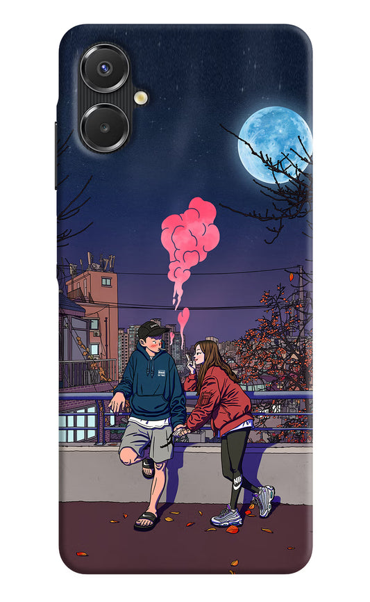 Chilling Couple Samsung A06 5G Back Cover