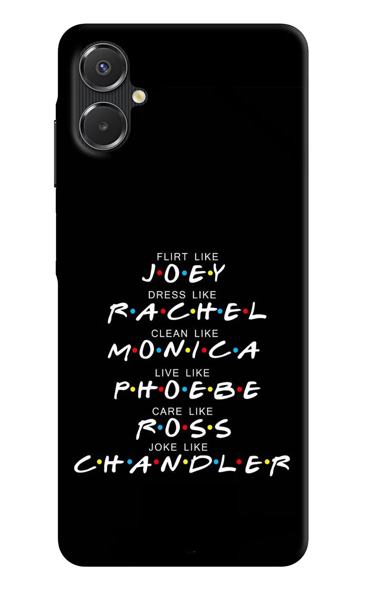 FRIENDS Character Samsung A06 5G Back Cover