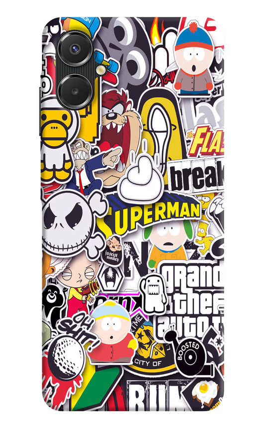 Sticker Bomb Samsung A06 5G Back Cover