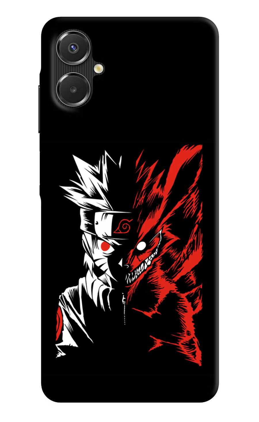Naruto Two Face Samsung A06 5G Back Cover, Hard case