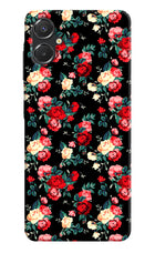 Rose Pattern Samsung A06 5G Back Cover