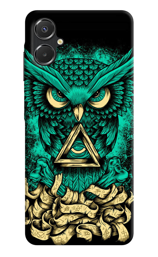 Green Owl Samsung A06 5G Back Cover