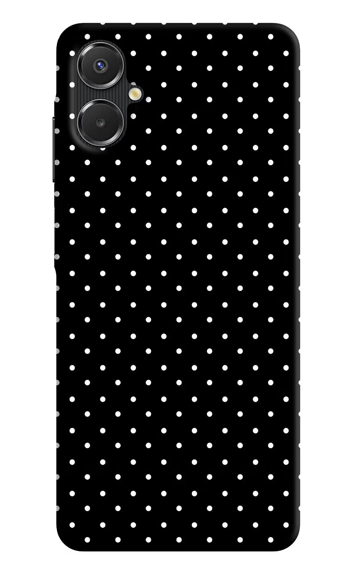 White Dots Samsung A06 5G Back Cover