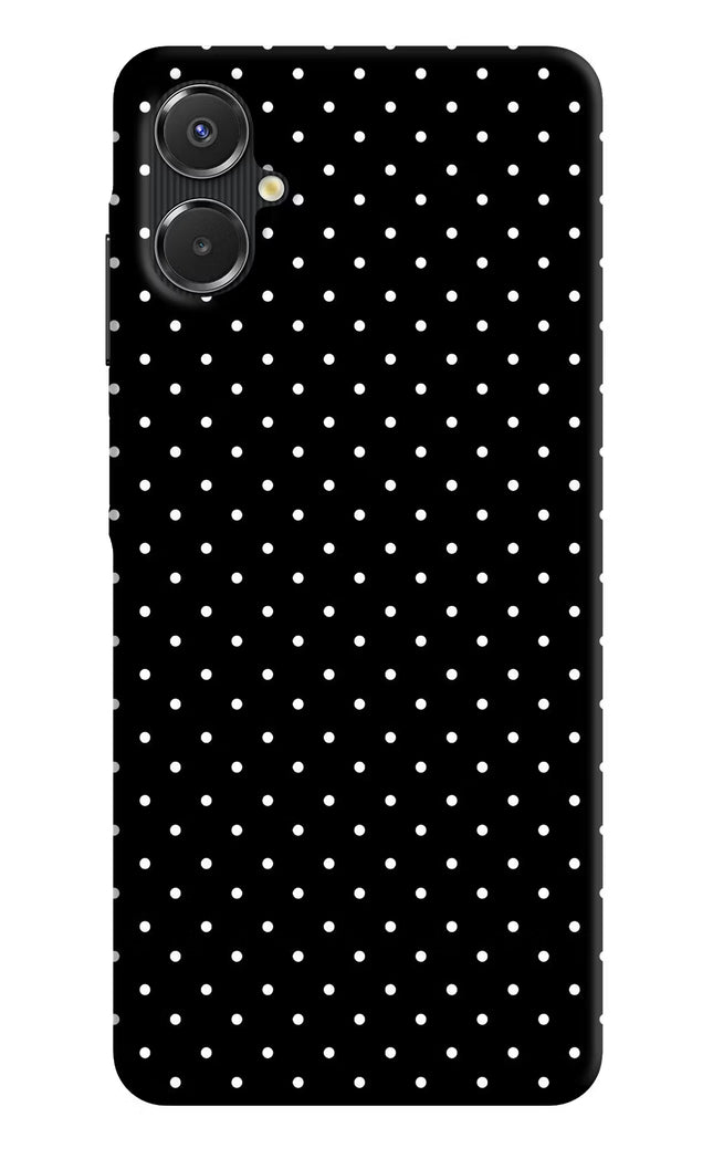 White Dots Samsung A06 5G Back Cover