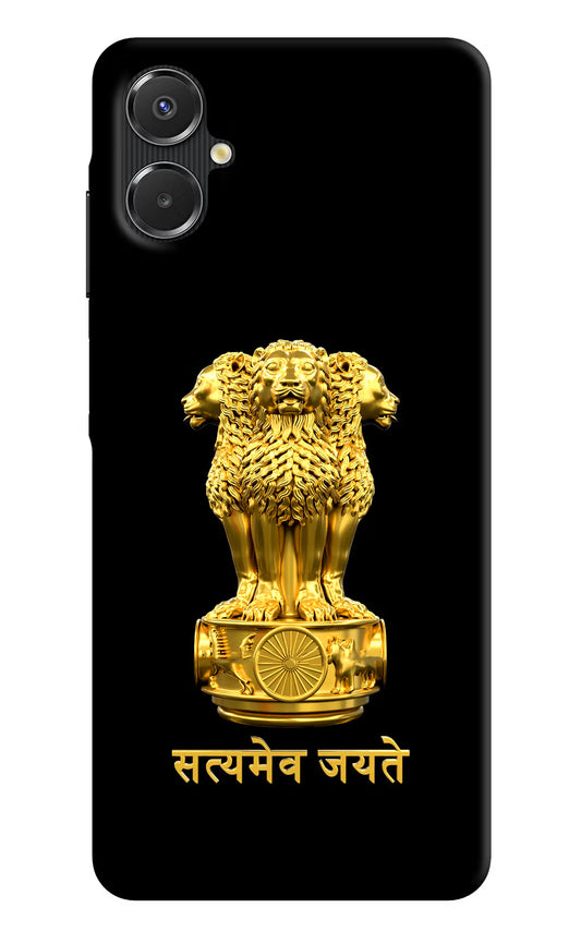Satyamev Jayate Golden Samsung A06 5G Back Cover